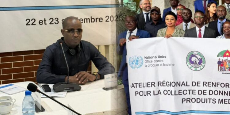 Tchad : Le Commissaire de Police Hisseine Abdoulaye Djabarallah représente le pays à l’atelier régional sur le trafic de médicaments falsifiés à Douala