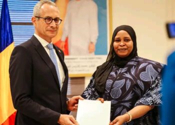 Diplomatie : Le nouvel ambassadeur suisse au Tchad présente ses lettres de créance à la ministre déléguée Mme Fatimé Aldjineh Garfa