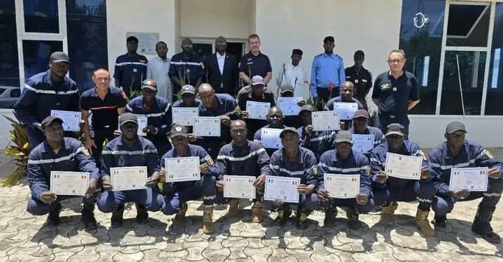 Coopération Tchad–France : Formation de vingt équipiers incendie à N’Djamena