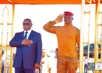 Le Président de la Sierra Leone en visite de Travail au Burkina Faso
