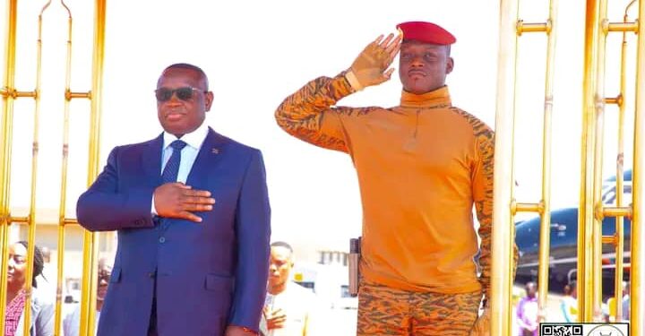 Le Président de la Sierra Leone en visite de Travail au Burkina Faso