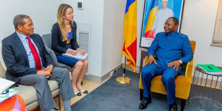 Coopération : le Premier ministre reçoit le Président du Conseil d’Administration du Partenariat Mondial pour l’Éducation à New‑York