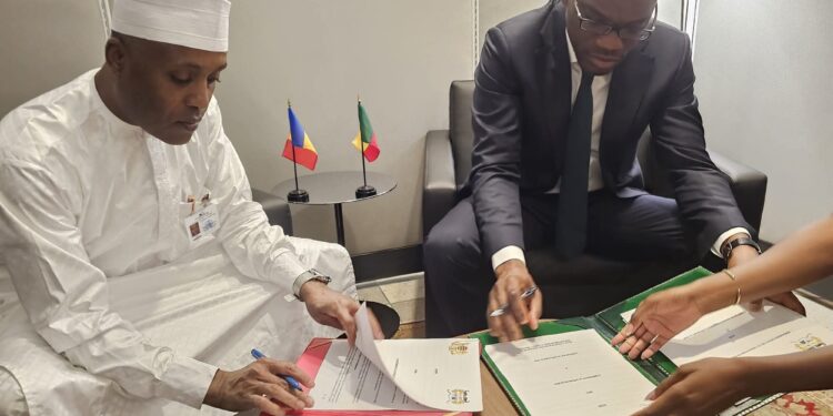 Diplomatie : Le Tchad et le Bénin signent un accord d&rsquo;exemption de visa