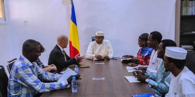 Tchad : Le Ministre de la Jeunesse reçoit le Représentant Pays de l&rsquo;UNICEF