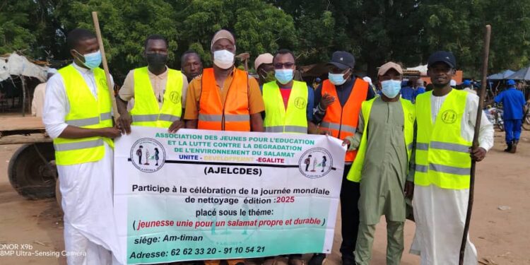 Am‑Timan : l’AJELCDES célèbre la Journée mondiale du nettoyage
