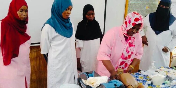 Tchad : Le ministère de la Santé forme les agents des centres de santé de N’Djaména aux soins essentiels du nouveau‑né.