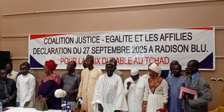 Tchad : La Coalition Justice Égalité appelle à une mobilisation pour le vivre-ensemble et le respect de l&rsquo;autorité de l&rsquo;État