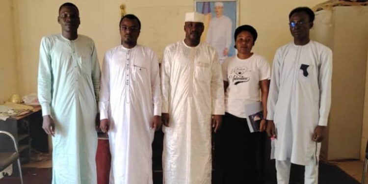 Am‑Timan : L’AJELCDES présente sa mission au Délégué provincial de la Jeunesse et des Sports