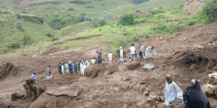 Un glissement de terrain fait plus d’un millier de morts au Soudan