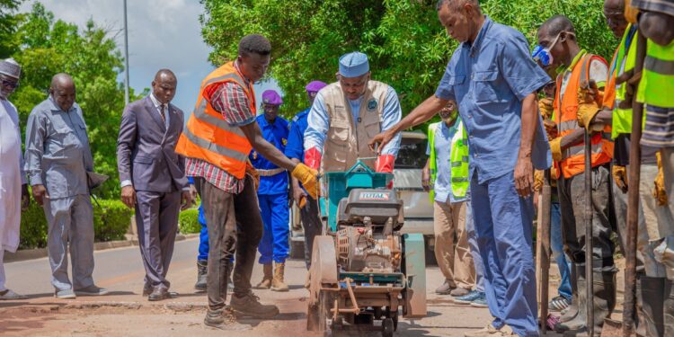 N&rsquo;Djamena : La Mairie lance l&rsquo;opération d&rsquo;amélioration des chaussées bitumineuses