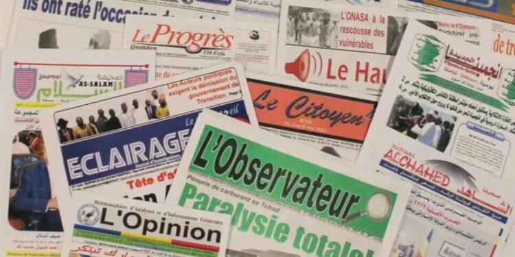 Tchad : Les journaux imprimés face à l&rsquo;ère numérique
