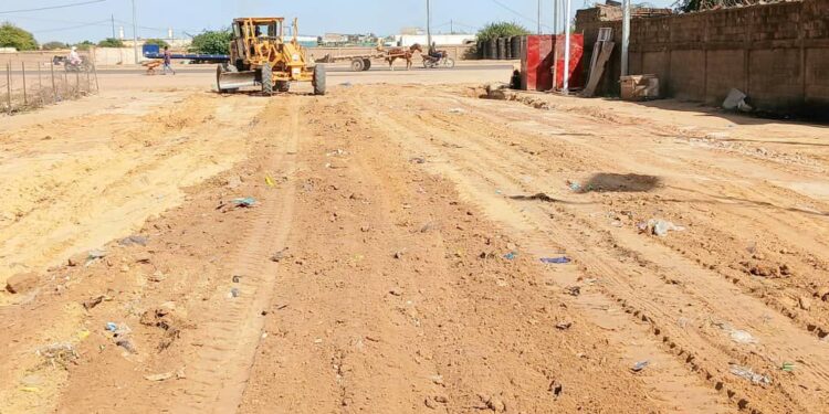 Tchad : Les travaux de reprofilage se poursuivent à Ourallah 1 pour améliorer la circulation et le cadre de vie