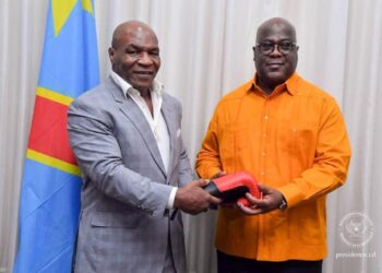 RDC : Mike Tyson reçu par Tshisekedi, entre hommage historique et retrouvailles avec ses origines congolaises