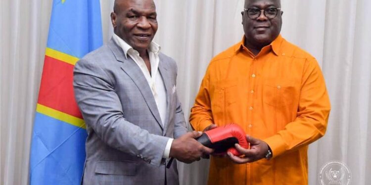 RDC : Mike Tyson reçu par Tshisekedi, entre hommage historique et retrouvailles avec ses origines congolaises