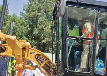 Tchad : Lancement des travaux de reprofilage des grands axes dans le 1er arrondissement de N’Djamena