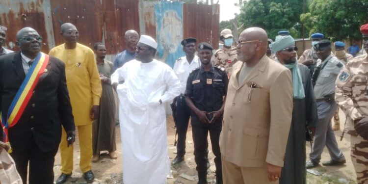 Moyen-Chari : Le ministre Mahamat Assilek Halata inspecte les sites de réserve de l&rsquo;État à Sarh