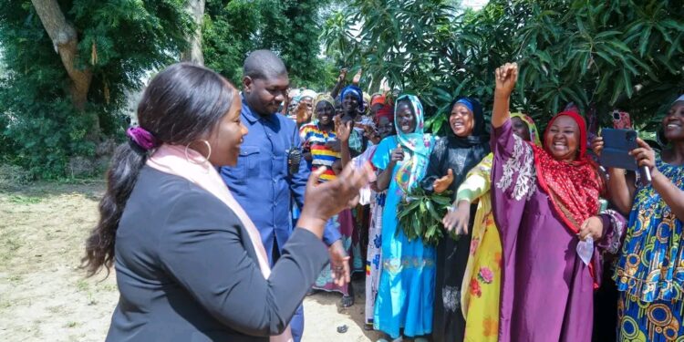 Tchad : Après Pala, la Ministre Kitoko Gata Ngoulou est accueillie à Bongor