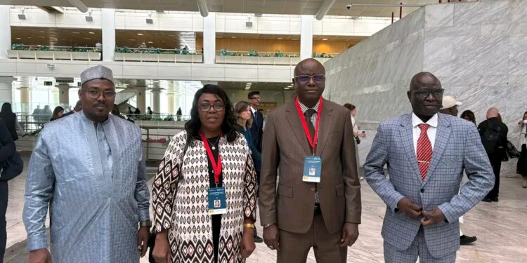 Une délégation tchadienne participe à une réunion de haut niveau à Madrid, en Espagne.