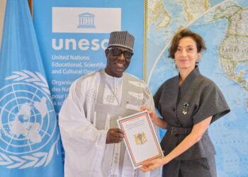 Diplomatie : L&rsquo;Ambassadeur du Tchad présente ses lettres de créance à la Directrice générale de l&rsquo;UNESCO