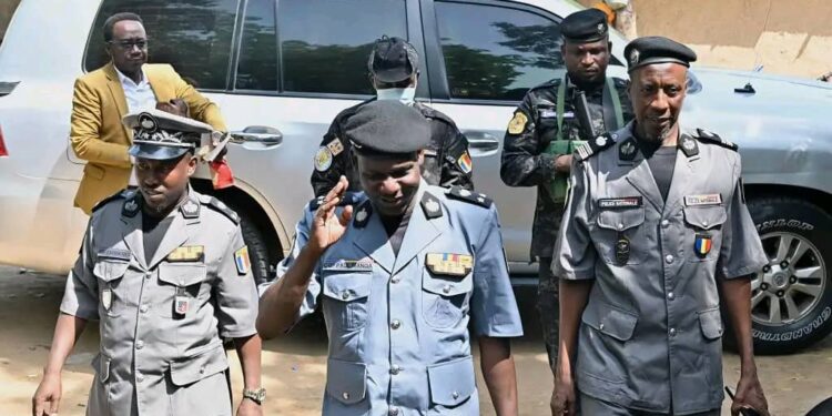 Tchad : Le DGPN 1er adjoint s&rsquo;enquiert du fonctionnement des commissariats de la capitale