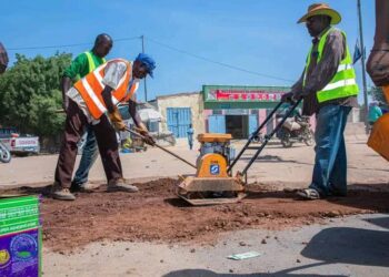 N&rsquo;djamena : La Mairie poursuit les travaux de colmatage des Nids-de-Poule