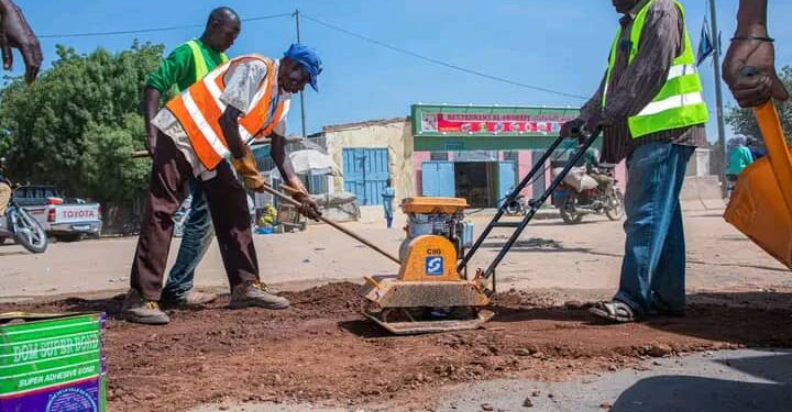N&rsquo;djamena : La Mairie poursuit les travaux de colmatage des Nids-de-Poule