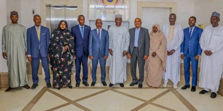 Tchad : Le Président de l&rsquo;Assemblée nationale reçoit une délégation du Conseil supérieur libyen