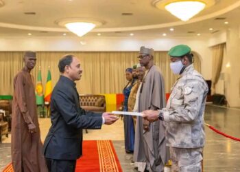 Mali : Huit nouveaux ambassadeurs accrédités présentent leurs lettres de créance au Président Goïta