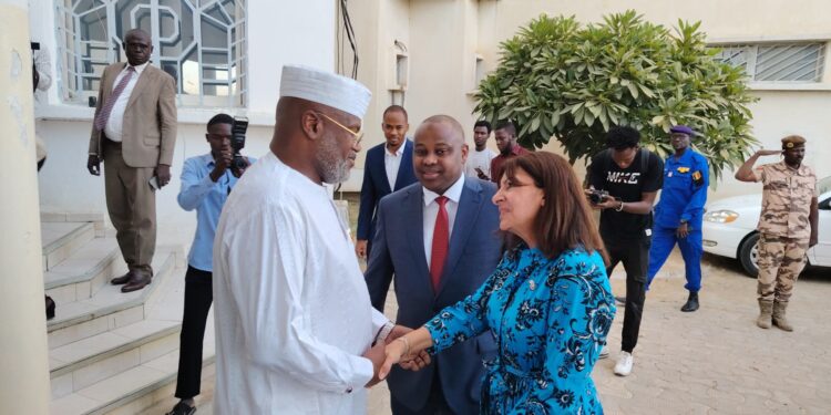 Tchad : Le Ministre Mahamat Assileck Halata reçoit la Maire de Paris Anne Hidalgo.