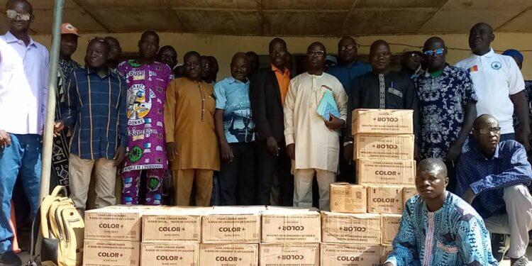 Tchad : La députée Adjoudji Guemé dynamise l’apprentissage au Lac-Léré en offrant des cartons de craies aux écoles publiques