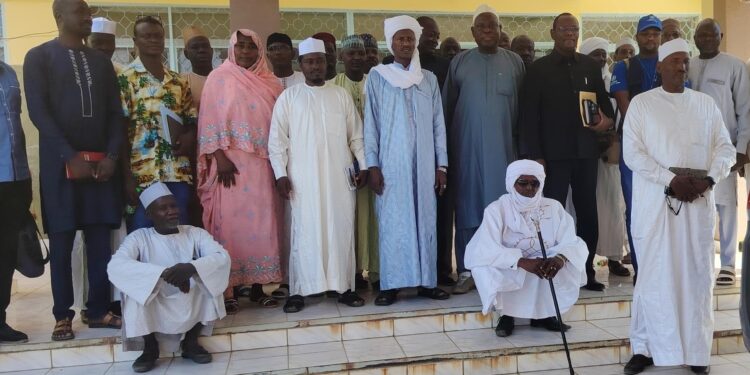 Batha : le Délégué général du Gouvernement et les leaders locaux mobilisés à Ati pour le lancement de la vaccination nationale contre la poliomyélite.