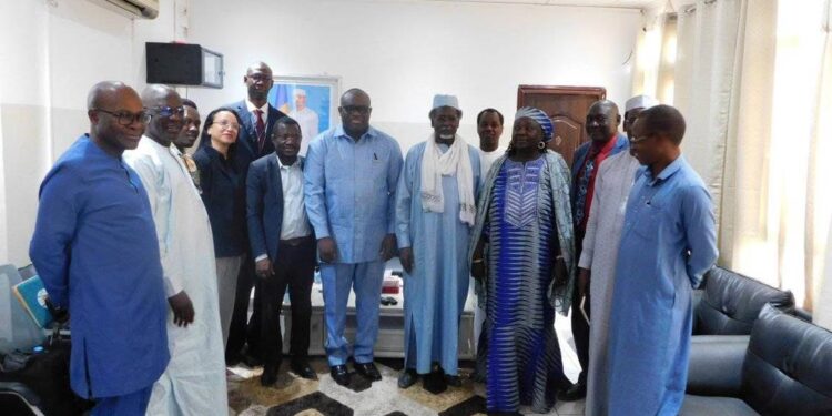 Tchad : Le Ministre de l&rsquo;enseignement supérieur échange avec le représentant de la Banque mondiale