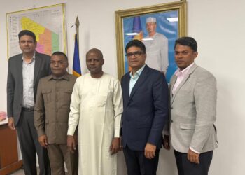 Tchad : Le Ministre des finances reçoit le chef du Groupe indien Mahasakthi