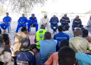 N&rsquo;Djamena : Descente d&rsquo;une équipe de la Mairie au cimetière de Lamadji après l&rsquo;incendie