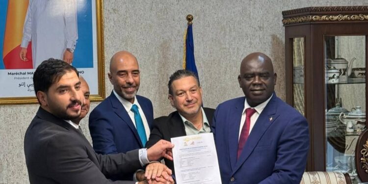 PND  » Tchad Connexion 2030&Prime; : Le Consul Honoraire du Tchad à Accra rencontre des partenaires.