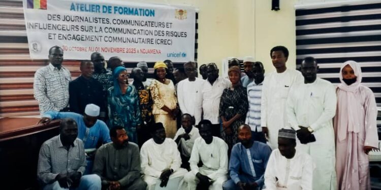 Tchad : Formation des Journalistes, communicateurs et influenceurs sur la communication des risques