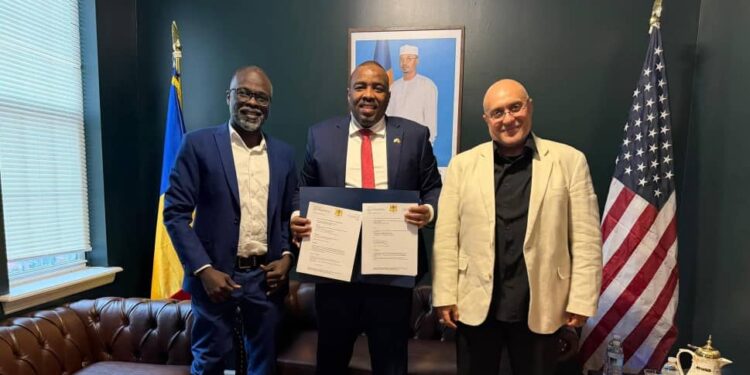 PND  « Tchad Connexion 2030 » : Le Consul honoraire du Tchad dans la région métropolitaine de New York rencontre des partenaires internationaux