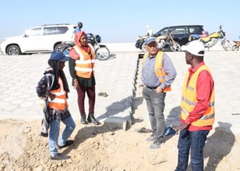 N&rsquo;Djaména : Le pont de Chagoua entre dans sa phase finale