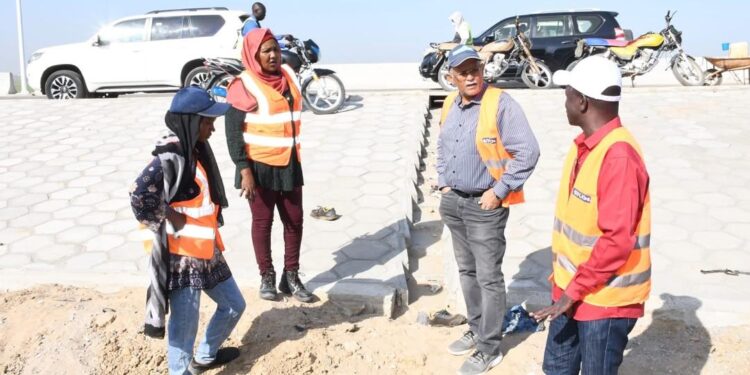 N&rsquo;Djaména : Le pont de Chagoua entre dans sa phase finale