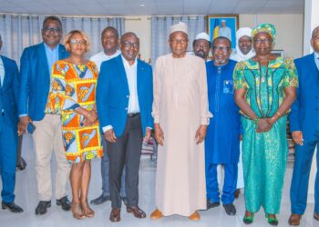 Tchad : le Gouverneur du District 9150 du Rotary International reçu par le Médiateur de la République pour renforcer les liens