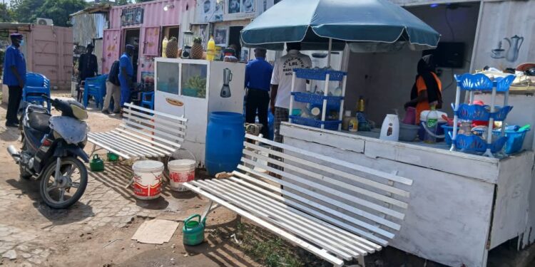 N&rsquo;Djaména : La Mairie Centrale dégage les installations anarchiques dans le 2e arrondissement