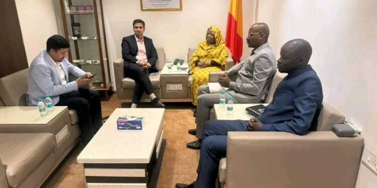 L&rsquo;Ambassadeur du Tchad en Inde reçoit une délégation de l’IIT Delhi