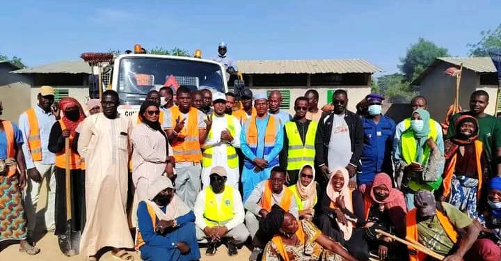 N&rsquo;Djaména : La Mairie et les citoyens main dans la main pour un cadre d’apprentissage sain à l&rsquo;école de Goudji