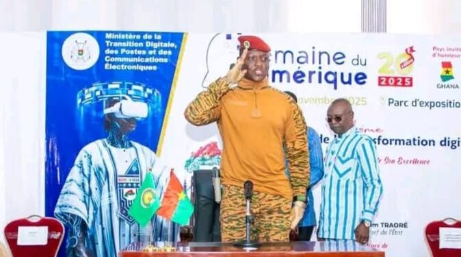 ​Burkina Faso : Le Capitaine Traoré lance la 20ᵉ Semaine du Numérique, l&rsquo;IA au cœur de la transformation