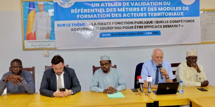 Tchad : L&rsquo;ENA valide les référentiels de métiers et de formation pour une administration territoriale plus efficace.