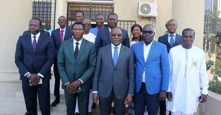 Tchad : Le Président du Conseil constitutionnel reçoit le nouveau bureau de l’Ordre des avocats
