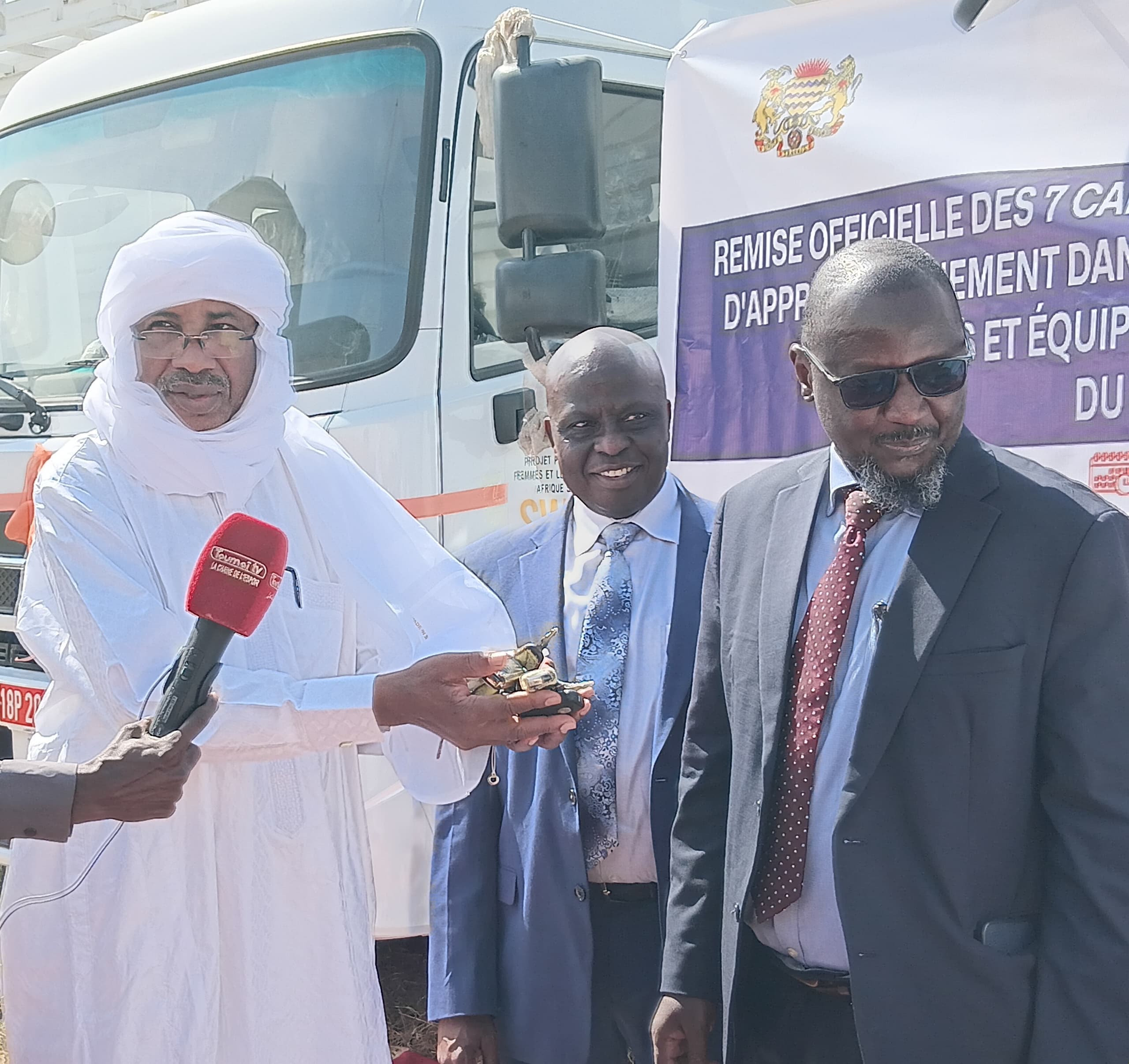 Tchad : Le Projet SWEDD+ renforce le système de santé avec un important don de matériels au Ministère de la Santé