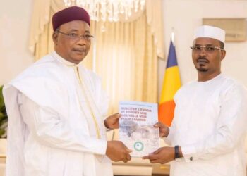 Tchad : Audience entre le Président Mahamat Idriss Deby Itno et l’Ancien Président Mahamadou Issoufou