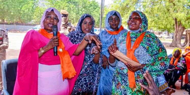 Guéra : La députée Amina Tidjani Yaya rencontre les organisations féminines du Guéra.