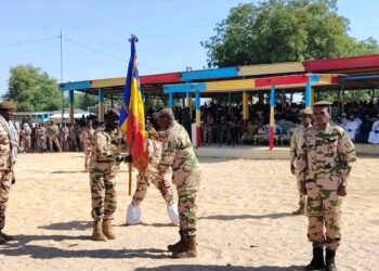 Lac : Installation officielle du nouveau Commandant du Groupement GNNT n°16.